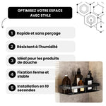 Charger l&#39;image dans la galerie, Rangement de Salle de Bain en Acier Inoxydable
