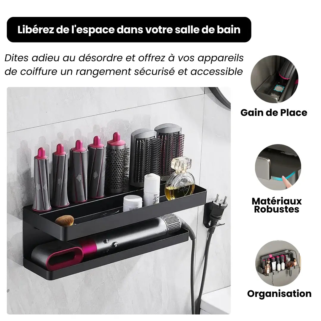 Support Mural pour Sèche-Cheveux Dyson