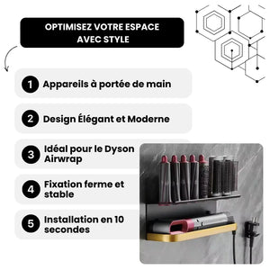Support Mural pour Sèche-Cheveux Dyson