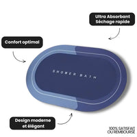 Tapis de Bain Absorbant - Séchage Ultra Rapide