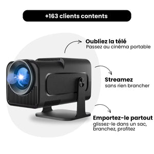 Projecteur 4K  – Cinéma portable