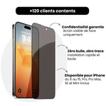 Charger l&#39;image dans la galerie, Protecteur d’écran anti-espion pour iPhone (lot de 2)
