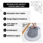 Charger l&#39;image dans la galerie, Tapis de Bain Absorbant - Séchage Ultra Rapide
