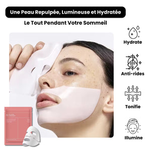 5 Masques de Nuit au Bio-Collagène