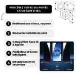 Charger l&#39;image dans la galerie, Protecteur d’écran anti-espion pour iPhone (lot de 2)
