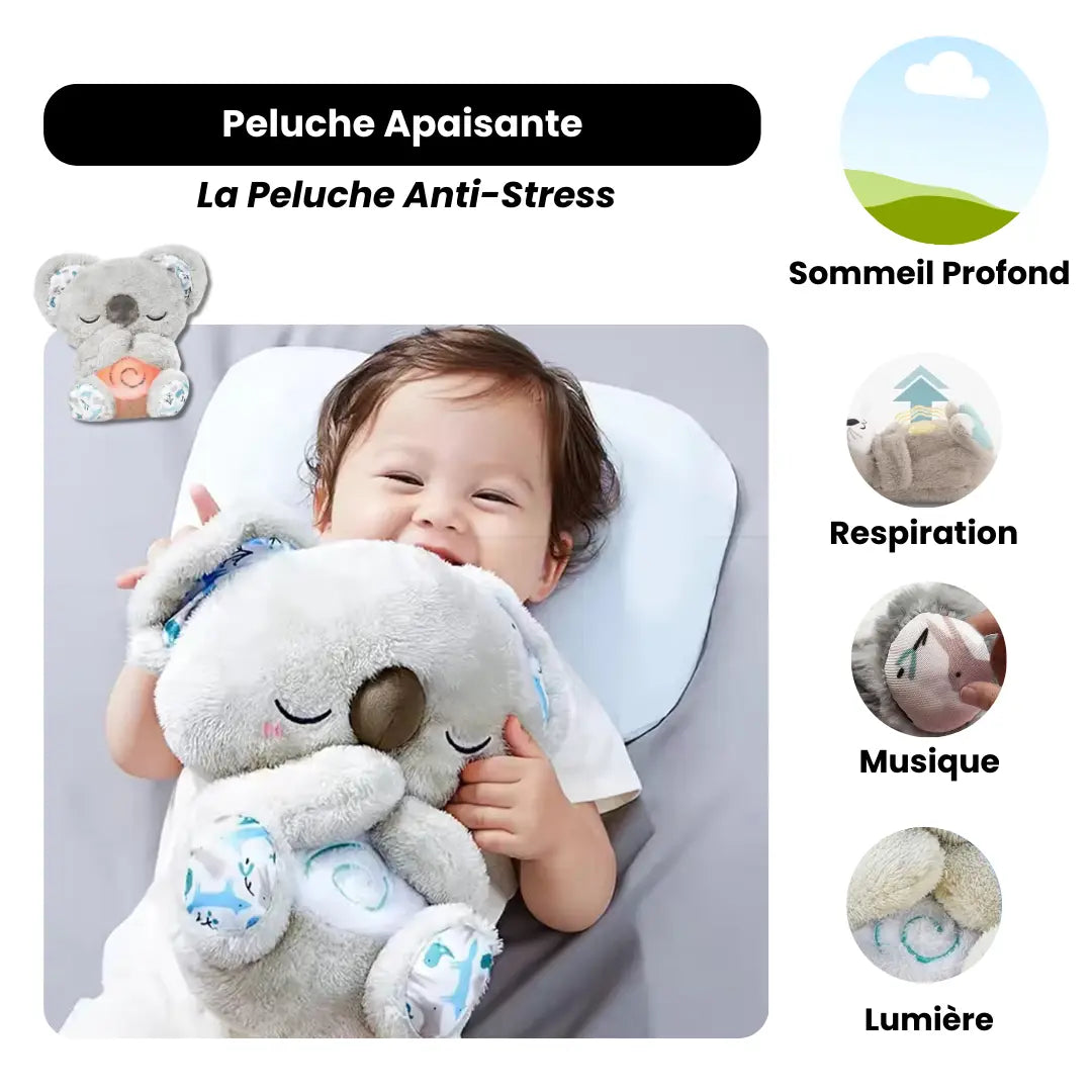 Peluche Koala Anti-Stress avec Respiration